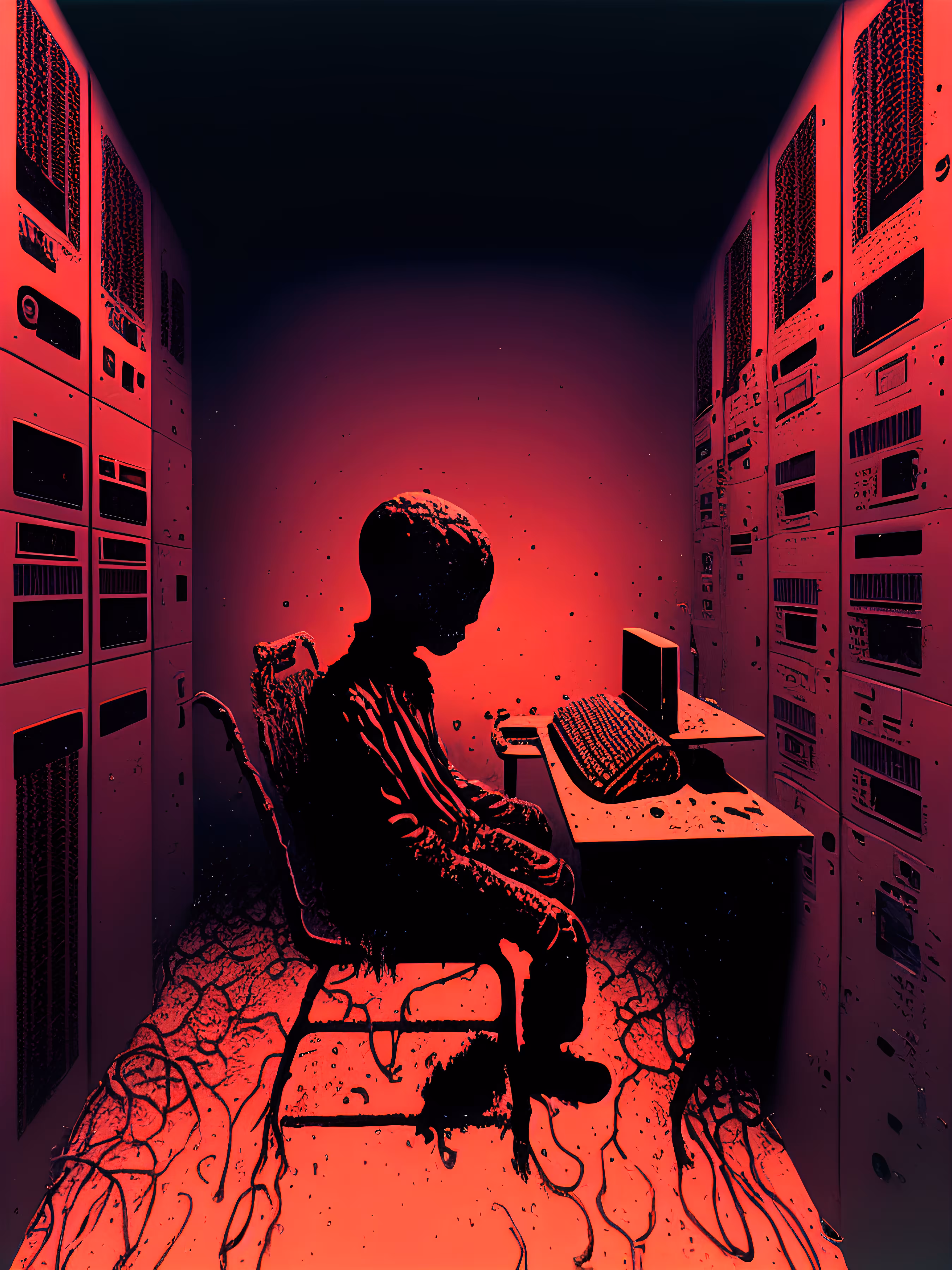 plugged in and isolated
