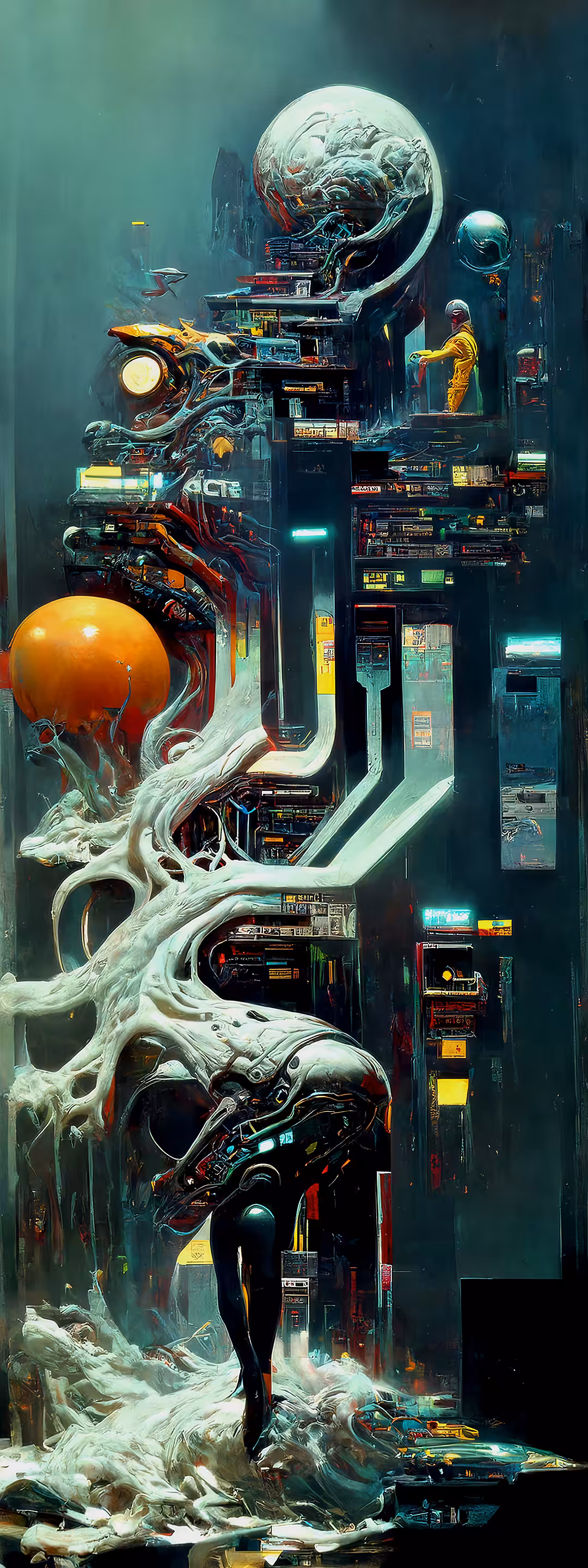 MegaStructure 04 - Hyper Advance Ai interface 