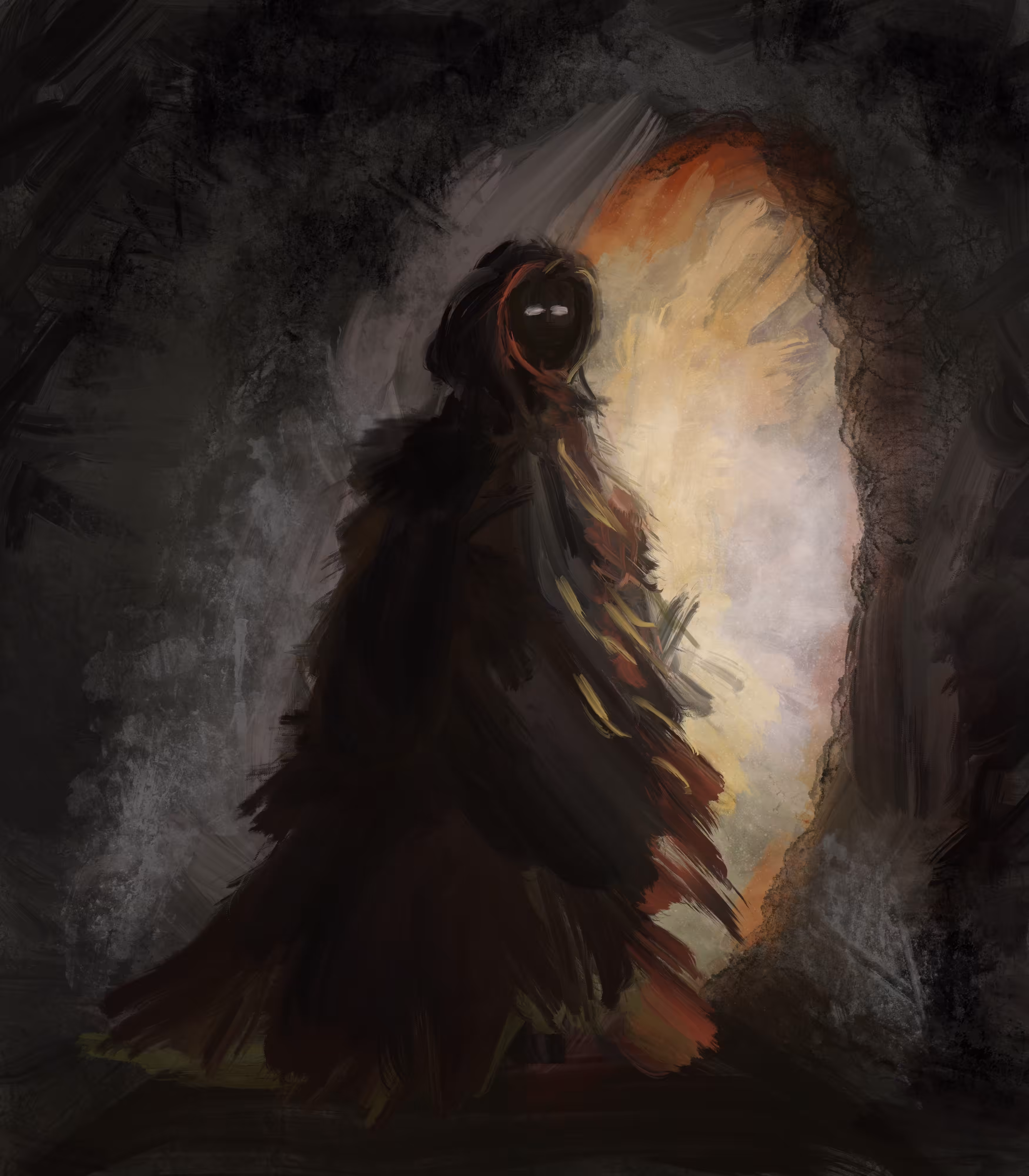 Evil in the darkness