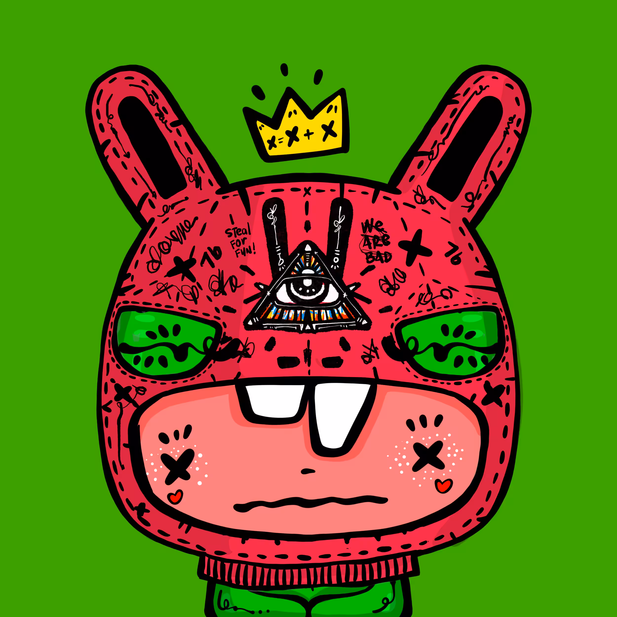 TOKYO PUNKS | BAD BUNNIES: TKP BAD BUNNY #0149