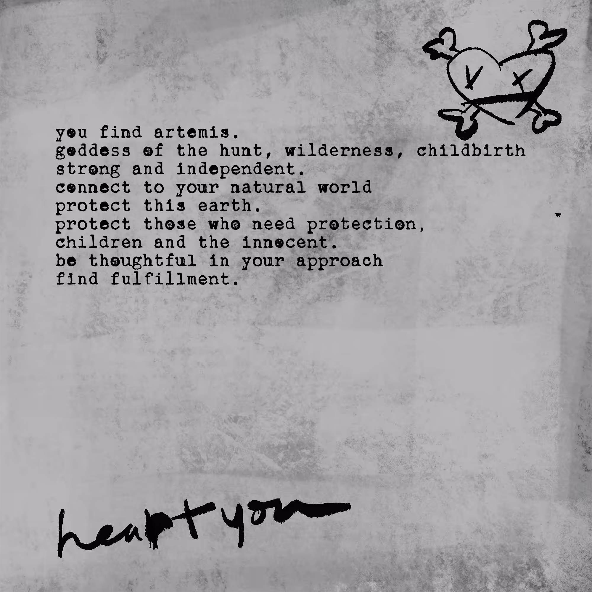 Heart You Poems #67