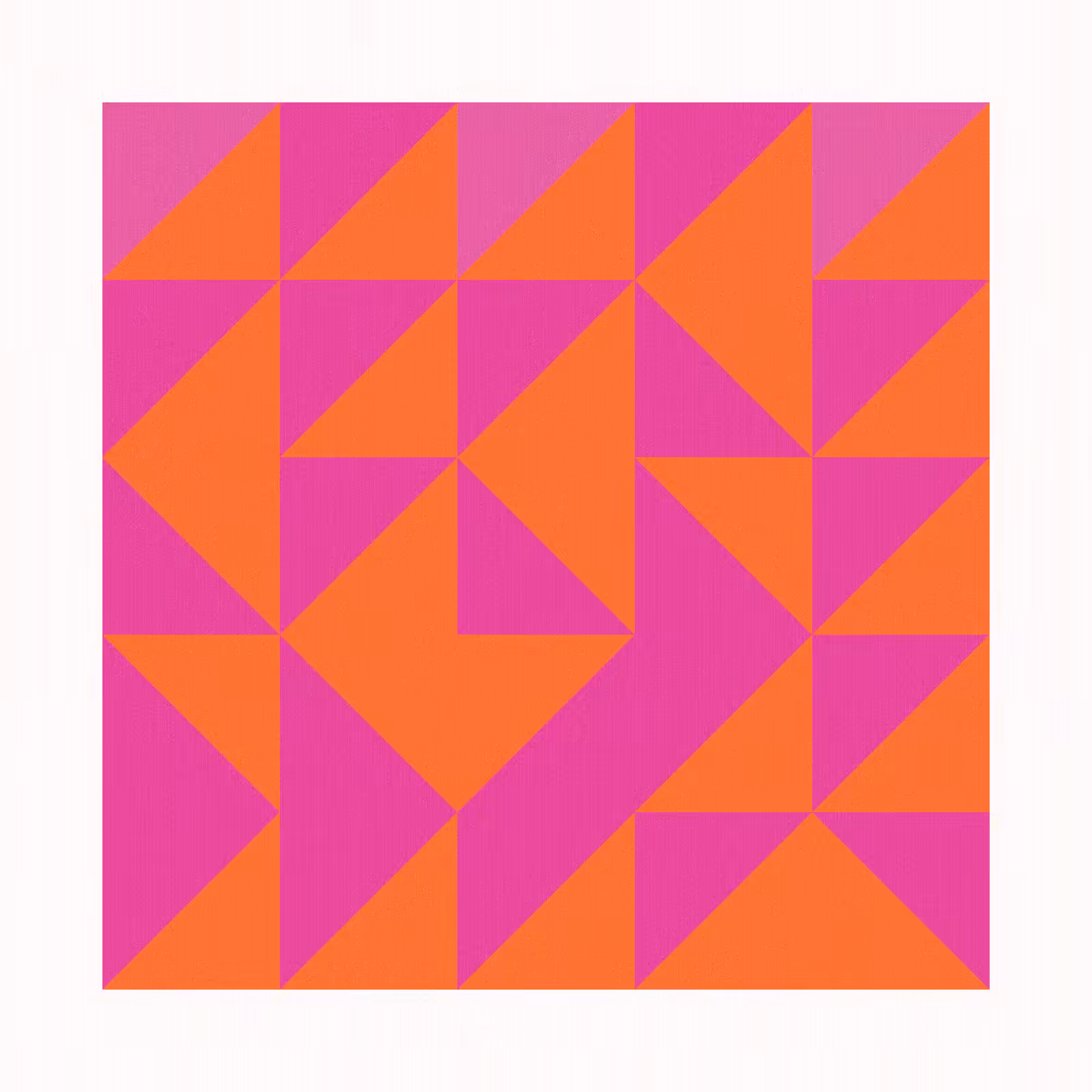 Triangle Pattern II #70