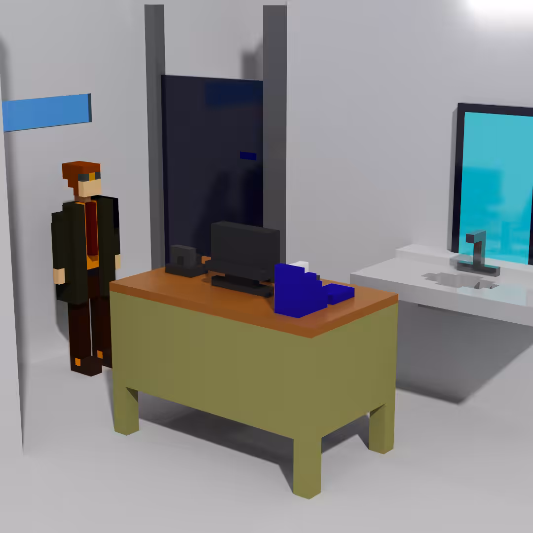 Jim Moved My Desk To The Toilet