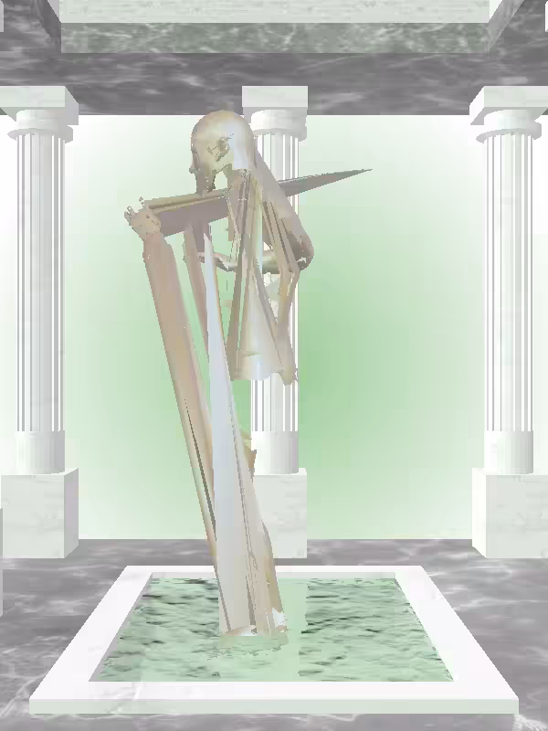 HeavenComputer: The Robotic Olive Rust Man #7105