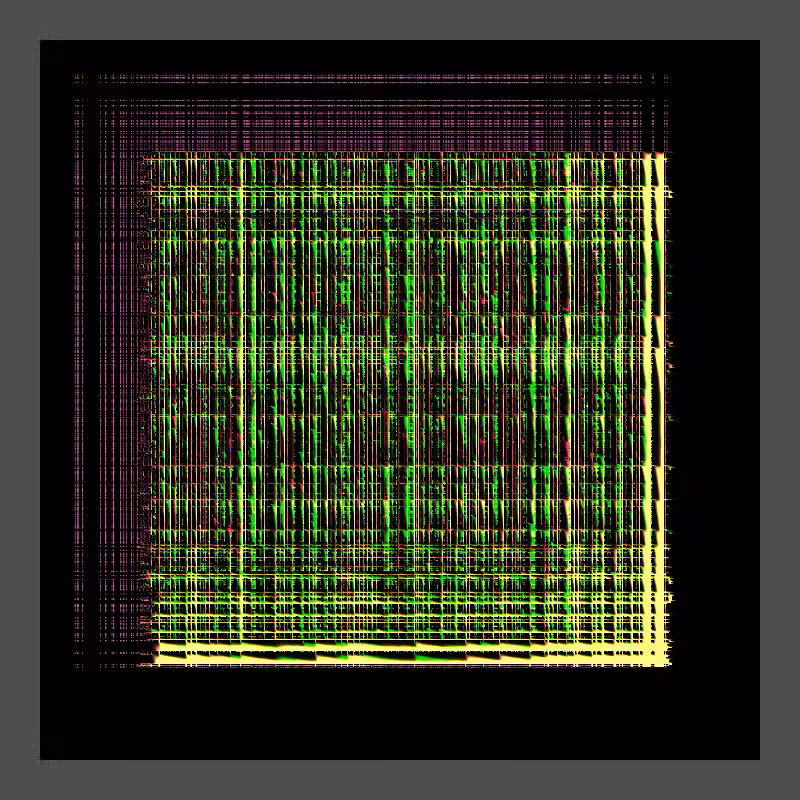 Analog Grid Burn #20