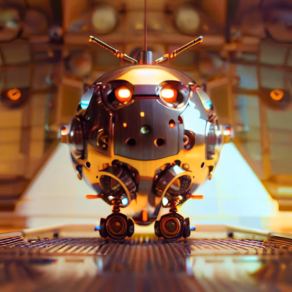 Golden Robotic Apples #2