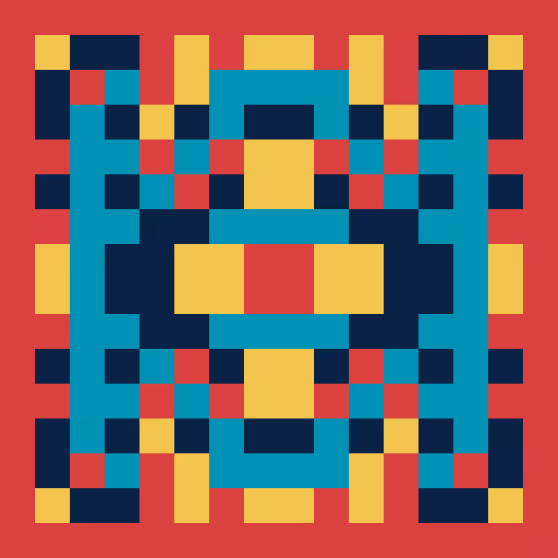 Pixel Mandala #69
