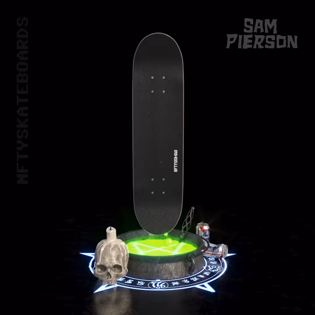 nftyskateboards NFT#040 - Sam Pierson "Spot Goblin"