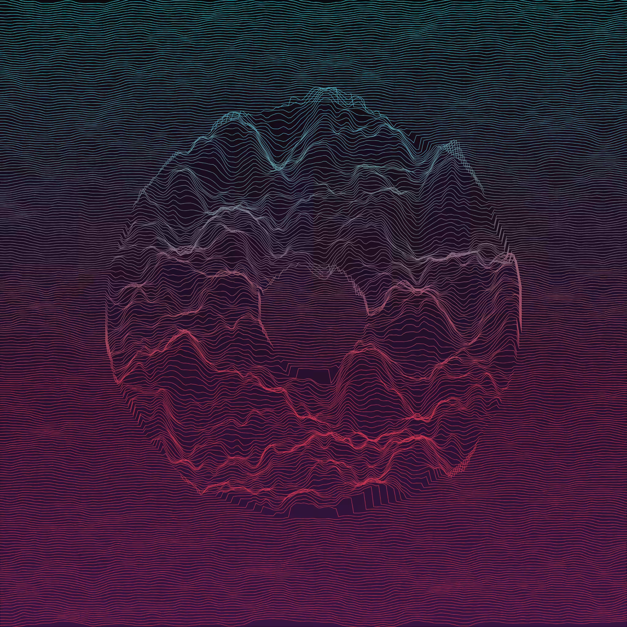 Waves Circle (For Plotter) #43