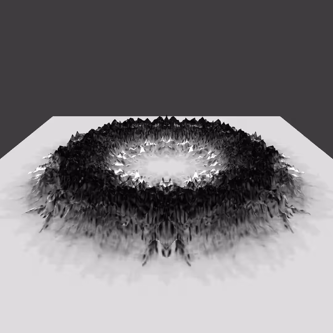burning surface black fire