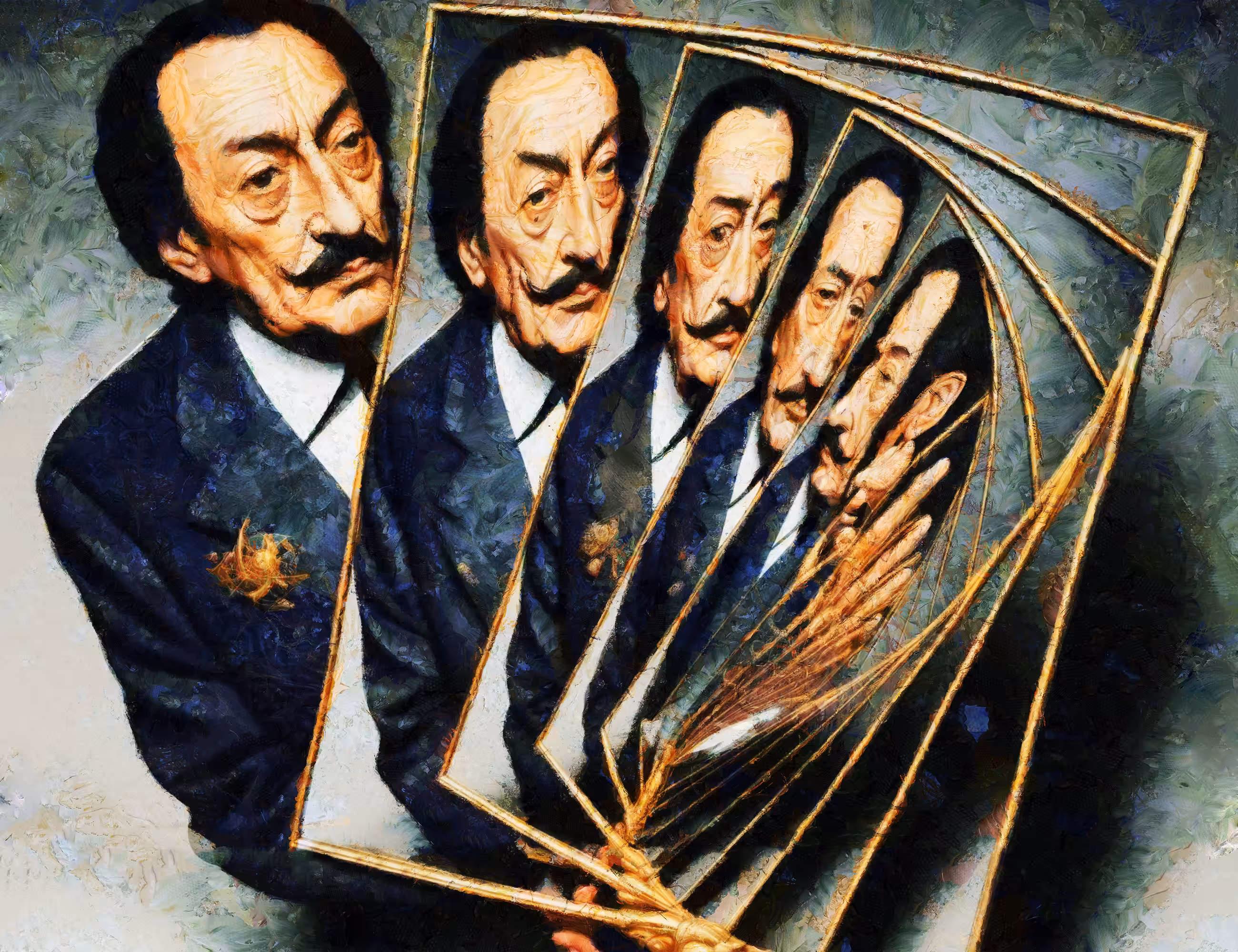 Dalilian Metaphysical Reflection of a Fractal Monarch
