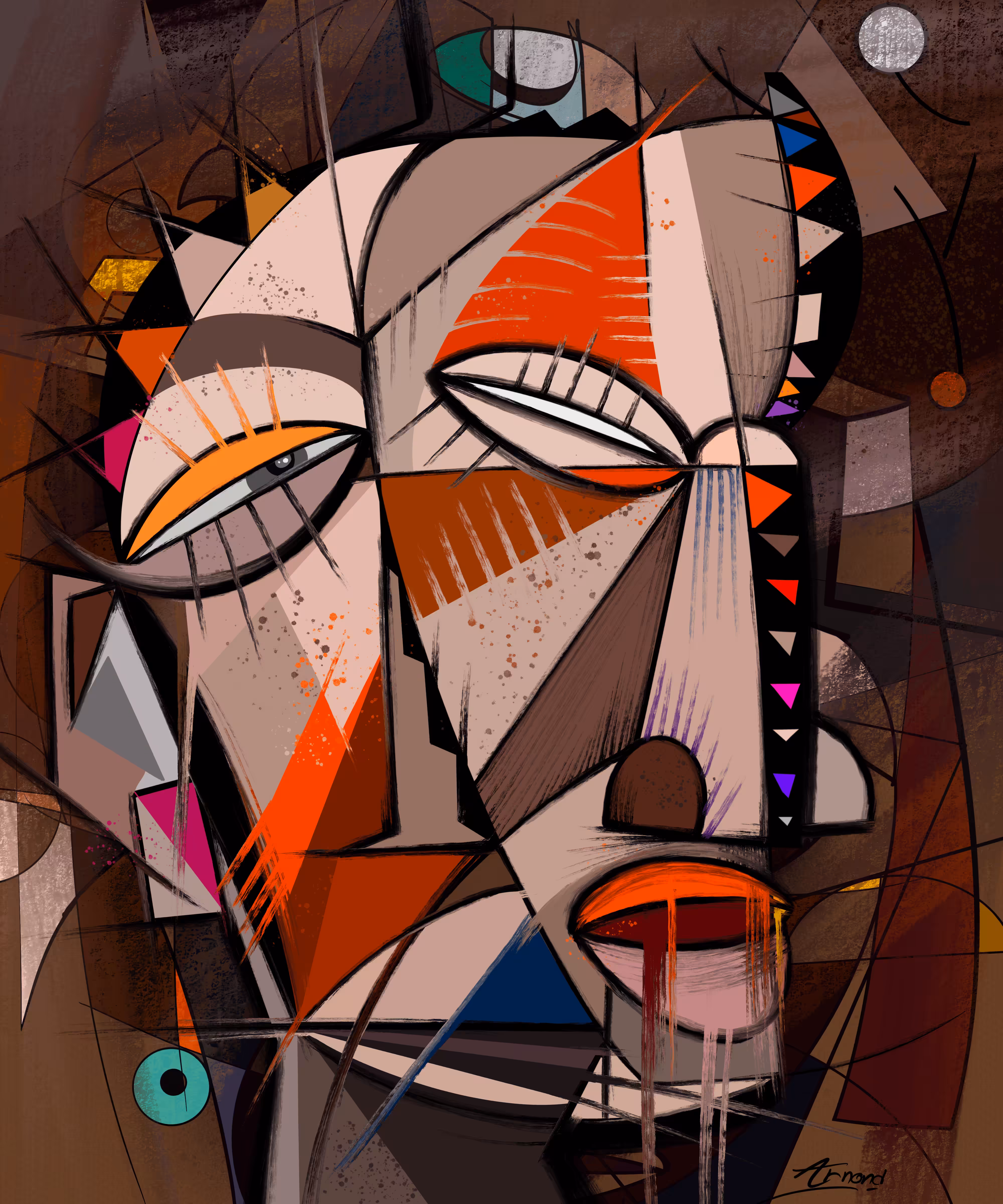 the mask