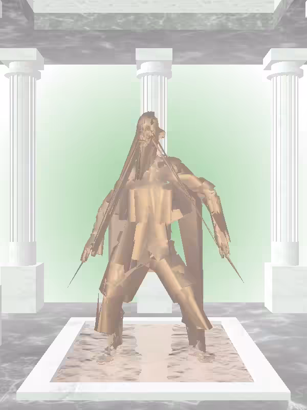 HeavenComputer: The Dancing Old Bronze Woman #1515