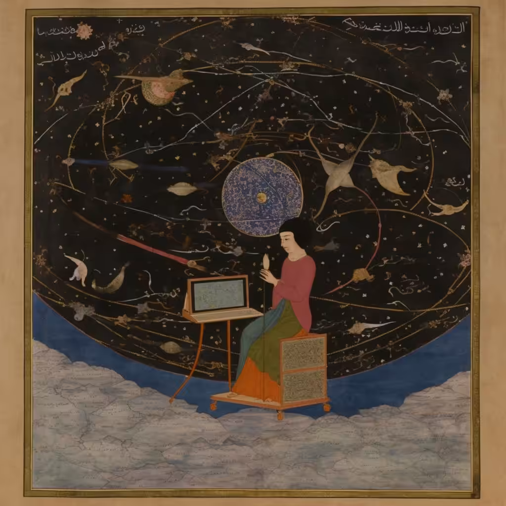 Celestial map