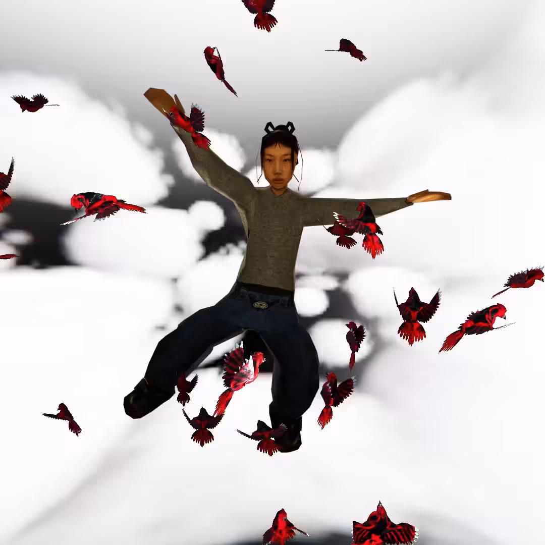 Cloud #27: The Vintage Sky Main Character With the Cardinals.