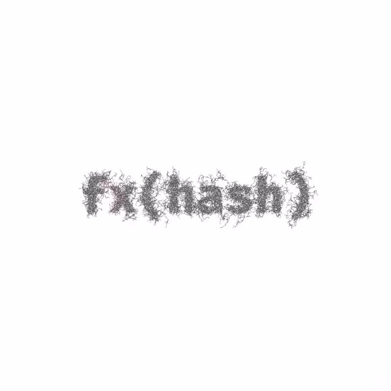 FXHASH Logo with Features #498