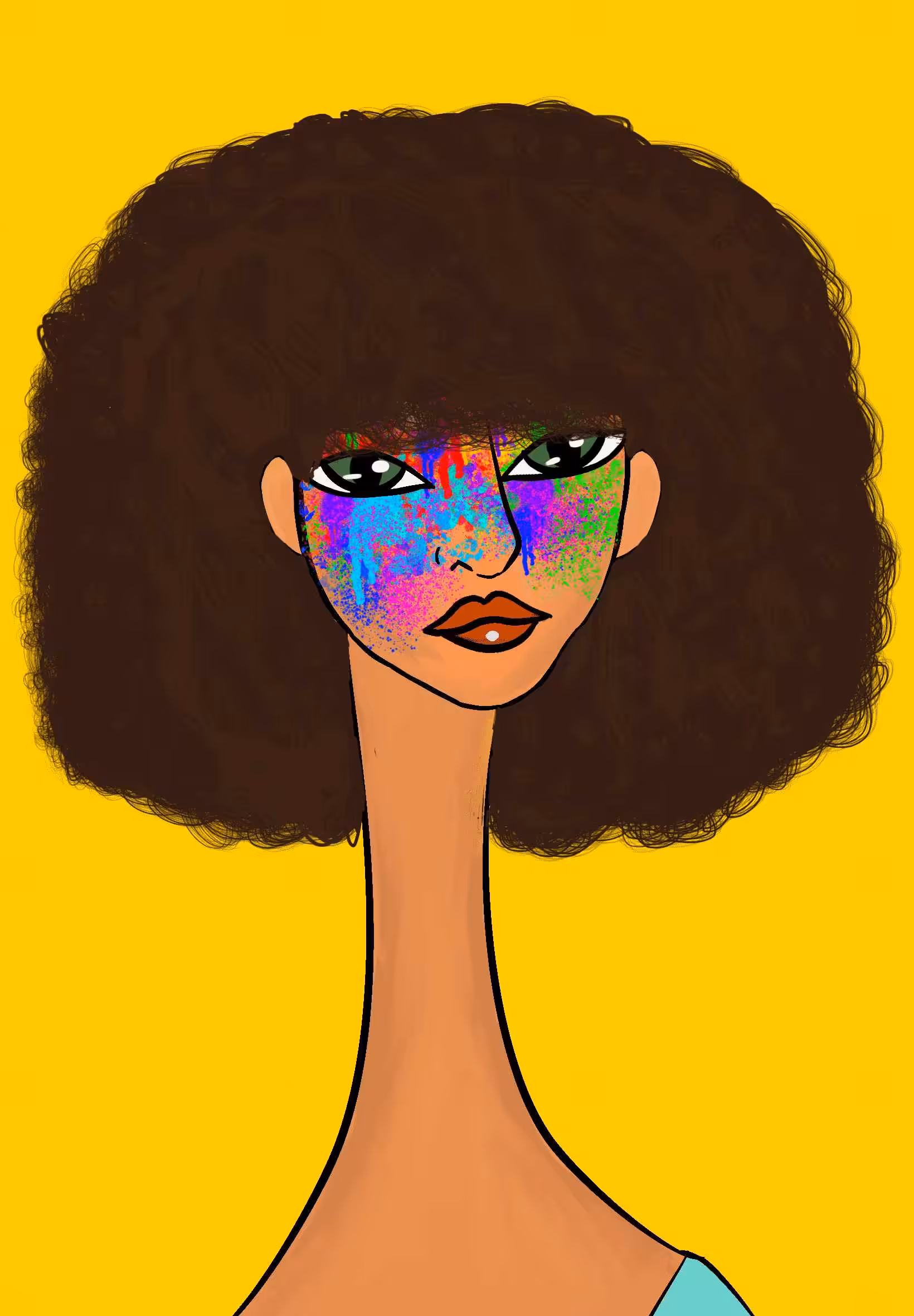 Long Neckie Ladies: Long Neckie Lady #428