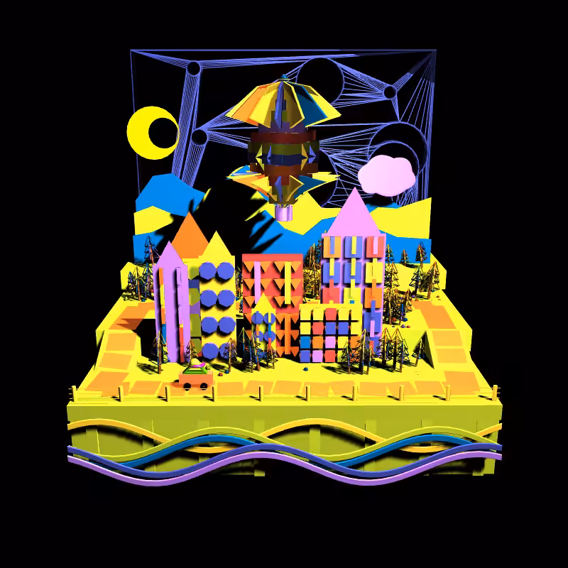 Paper Art 3D #227