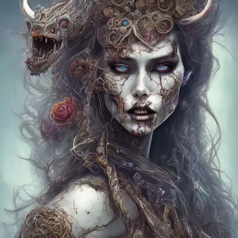 Undead dragon queen