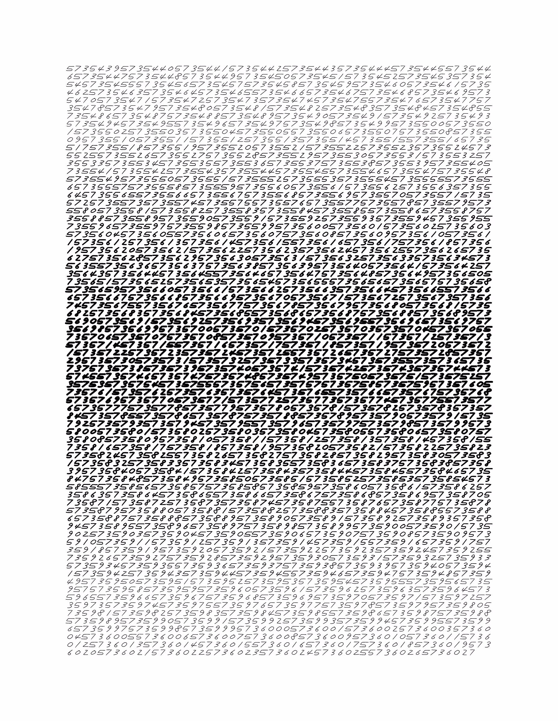 Endless (5,607,250 to Infinity) #423