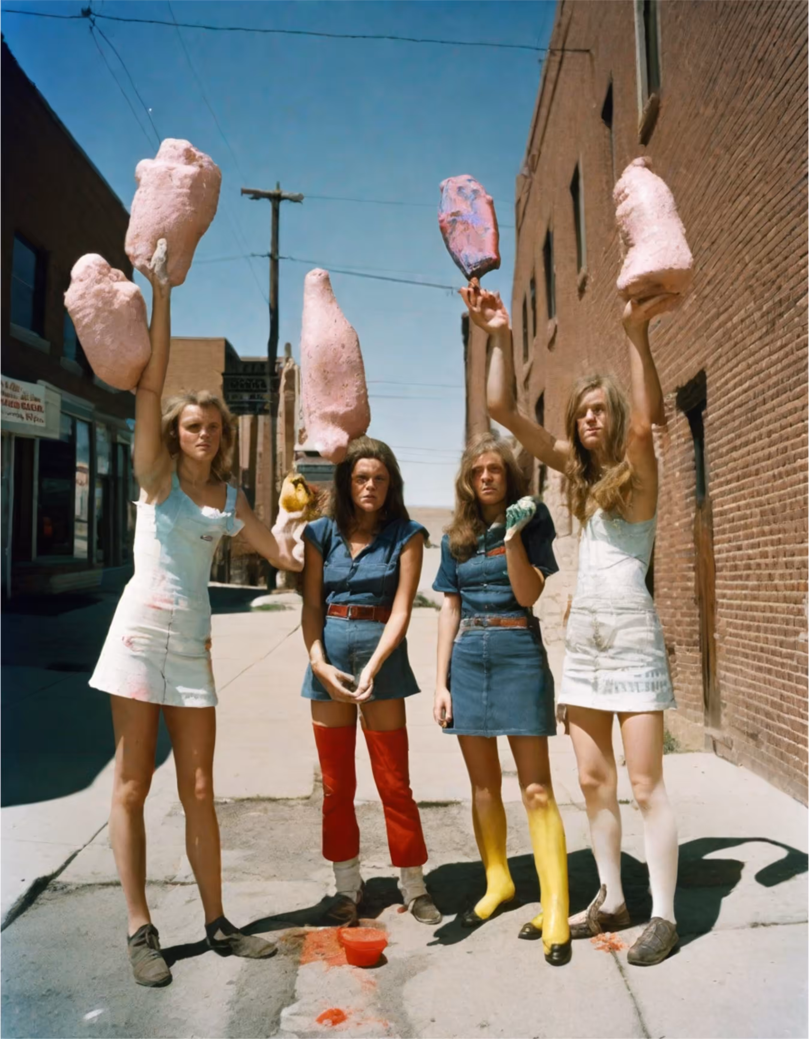 SOLID CANDY FLOSS GIRLS