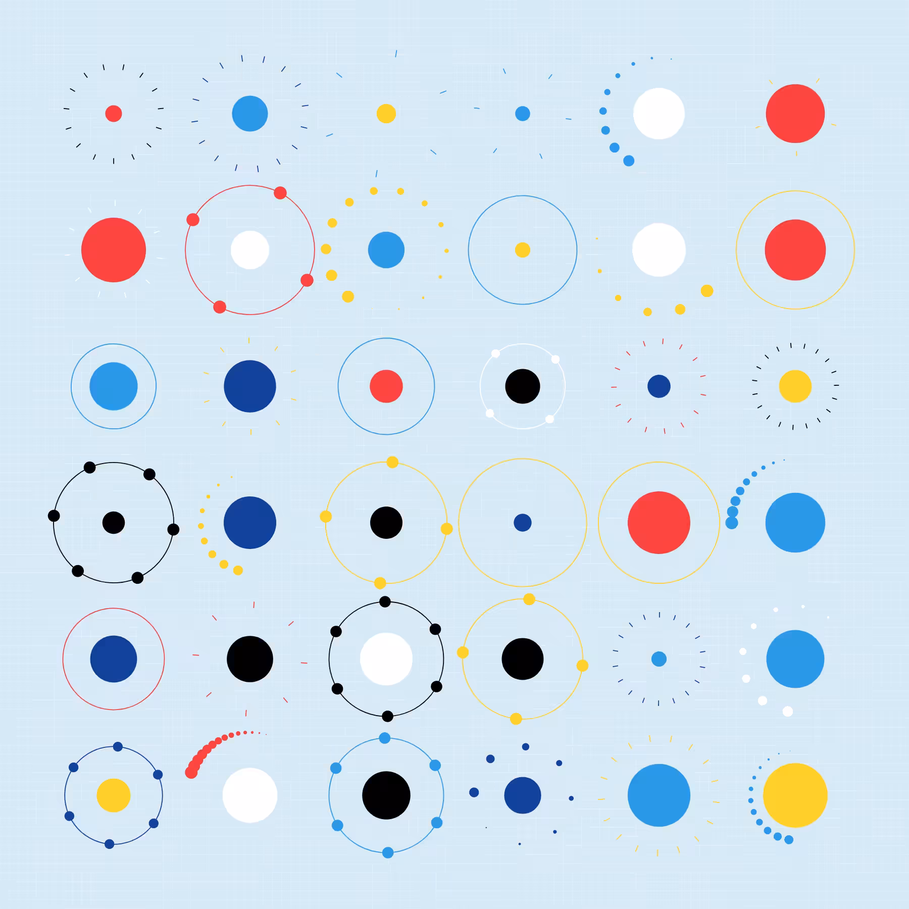 Kumaleon Gen Art: CIRCLE ORBIT #34