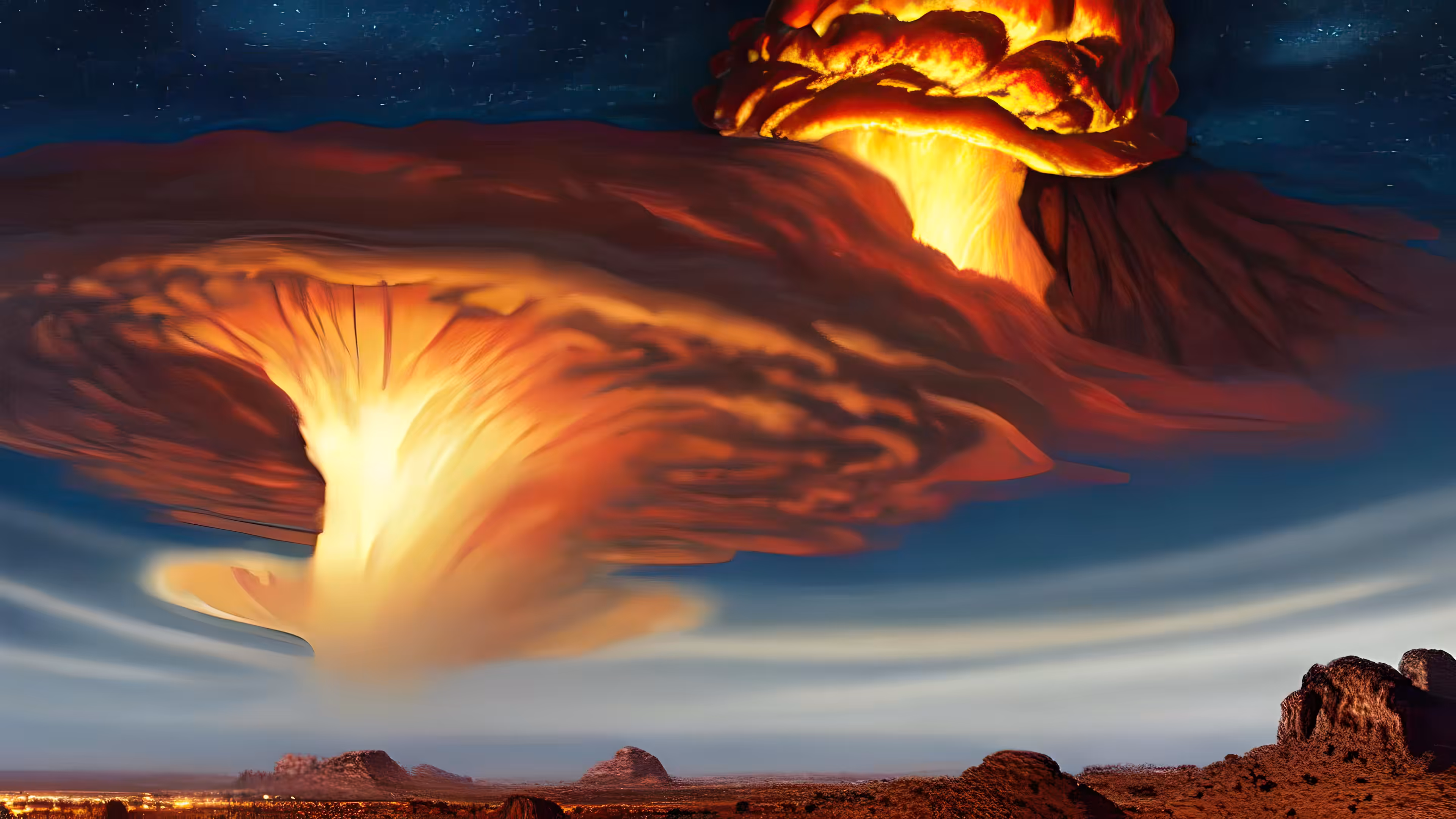 Simulation Number 89: Mushroom Clouds