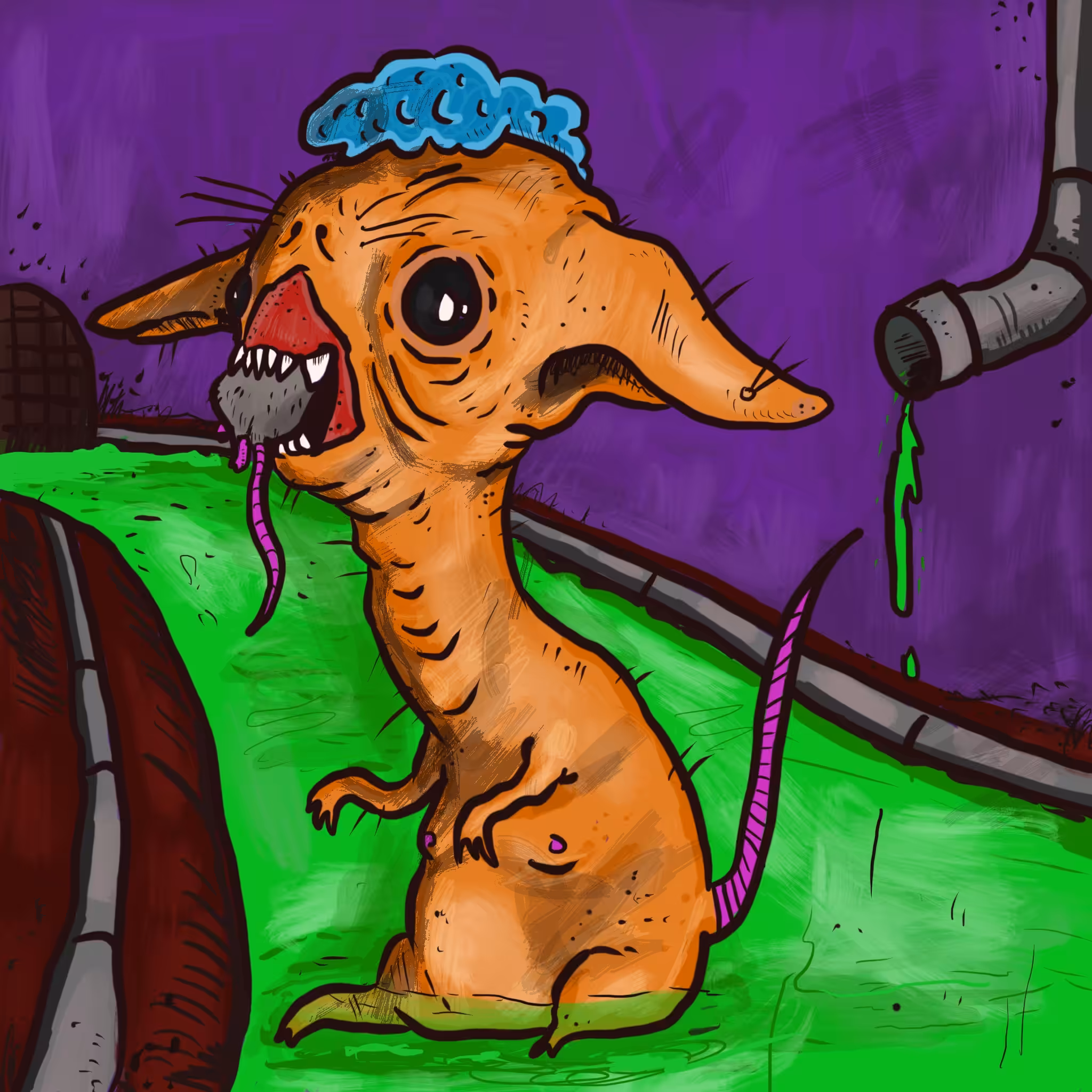 Crypto Carnies Vol 3: Escape Through the Sewer: Gribbles