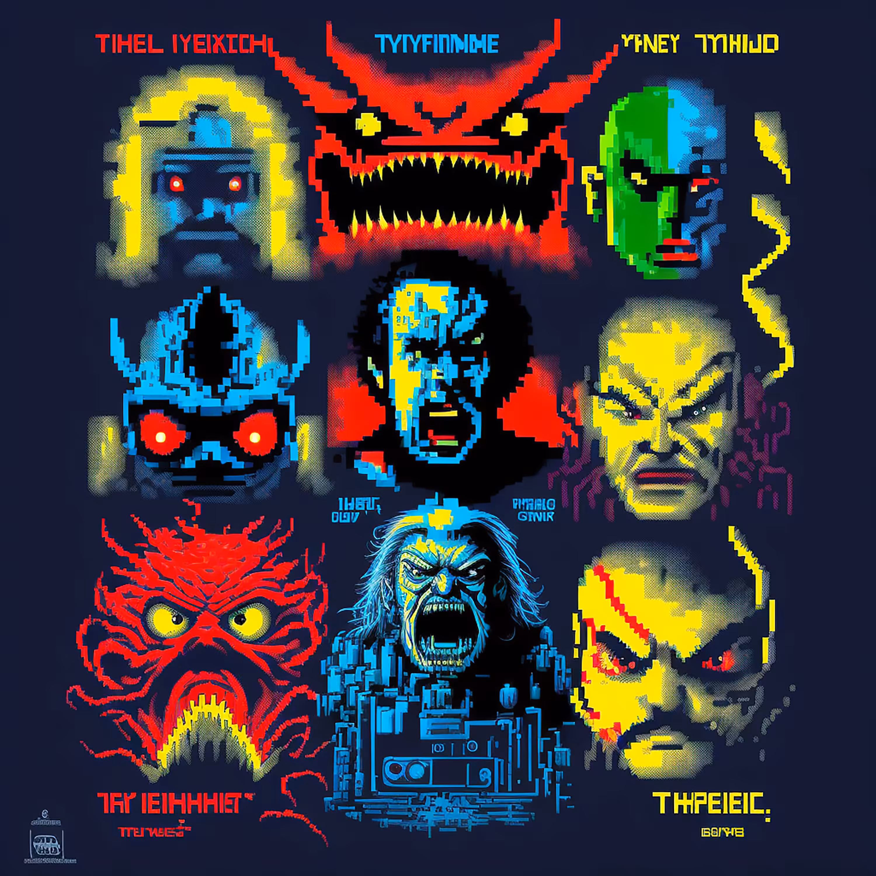 Pixel Game Posters #68