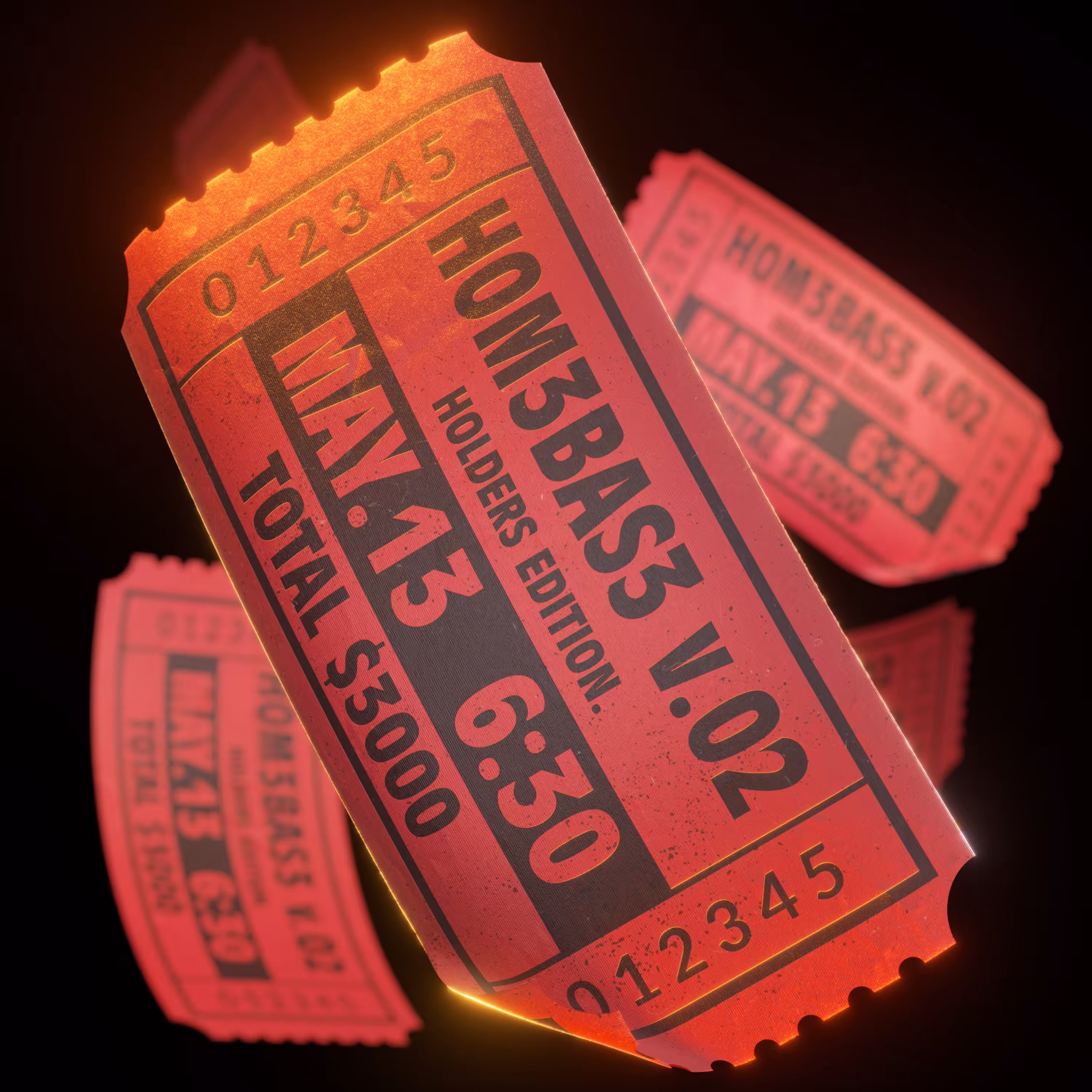 H0M3BAS3 v.02 - Holders Ticket