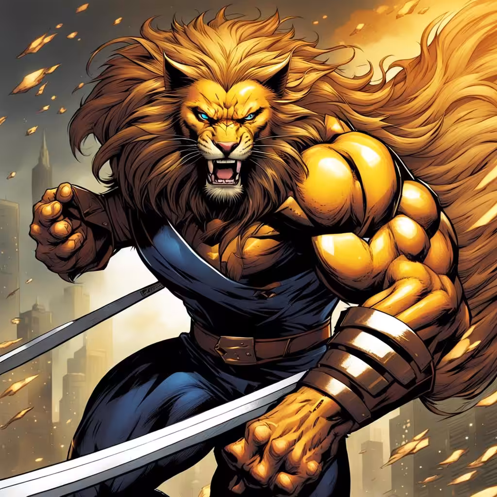 Clawstride the mutant lion