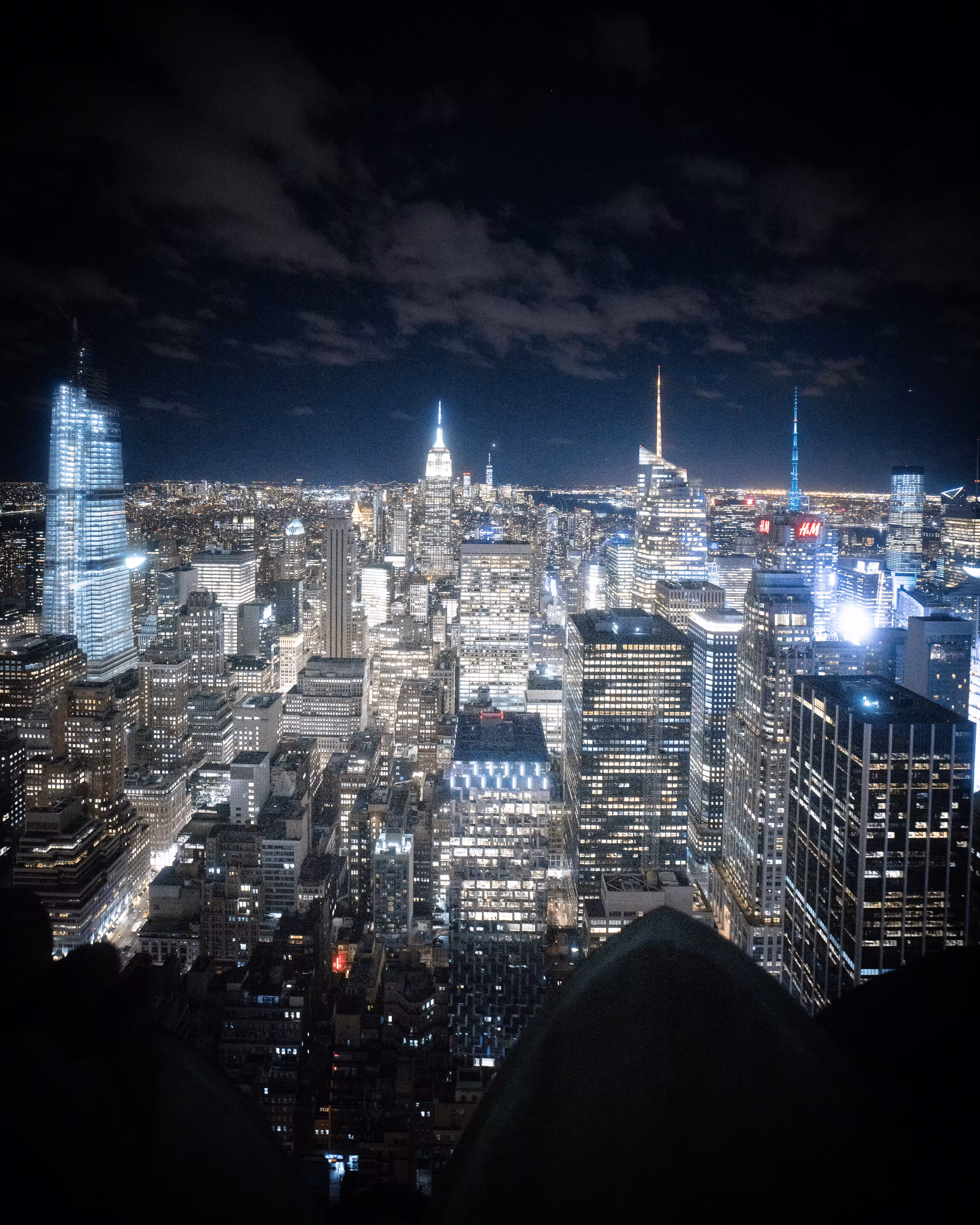 NYC night view