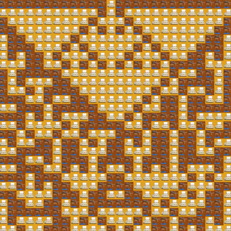 Elementary Cellular Emoji Automata #192