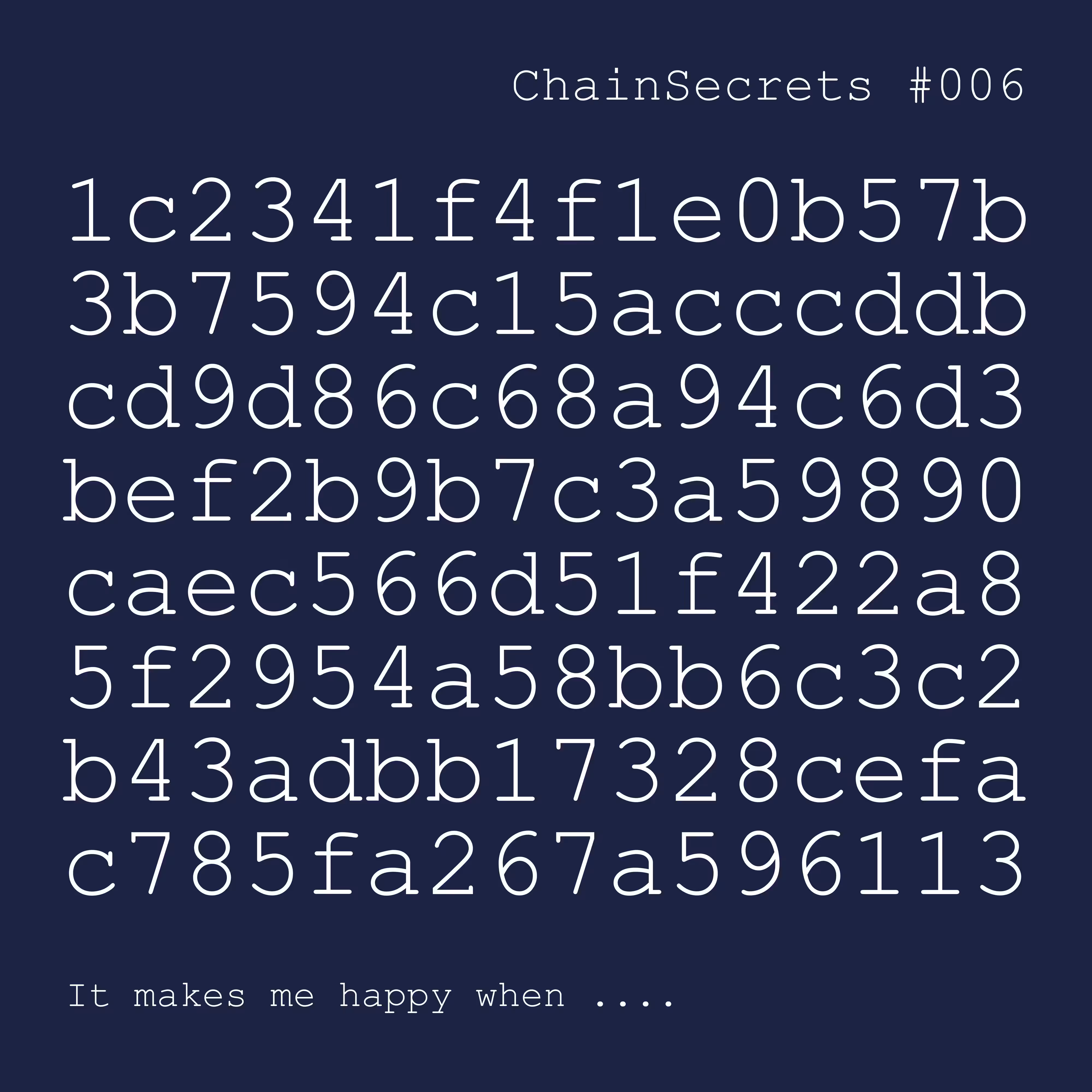 ChainSecrets
