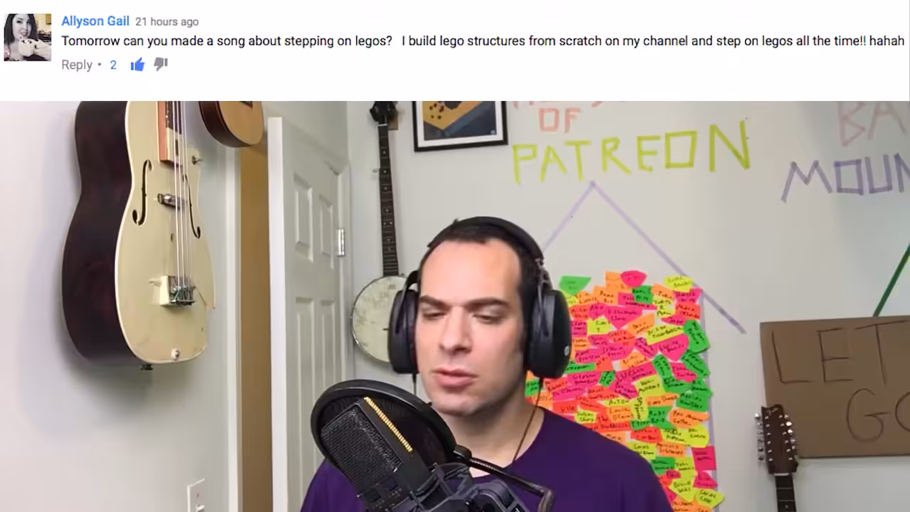 Song A Day: Ouch! I'm Stepping on Legos