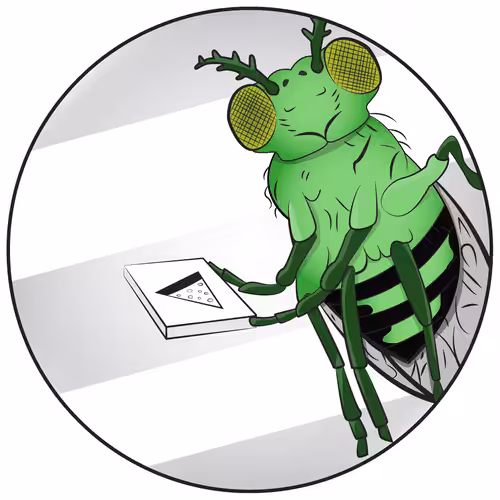 Fly socials: Drossy the fruit fly #08