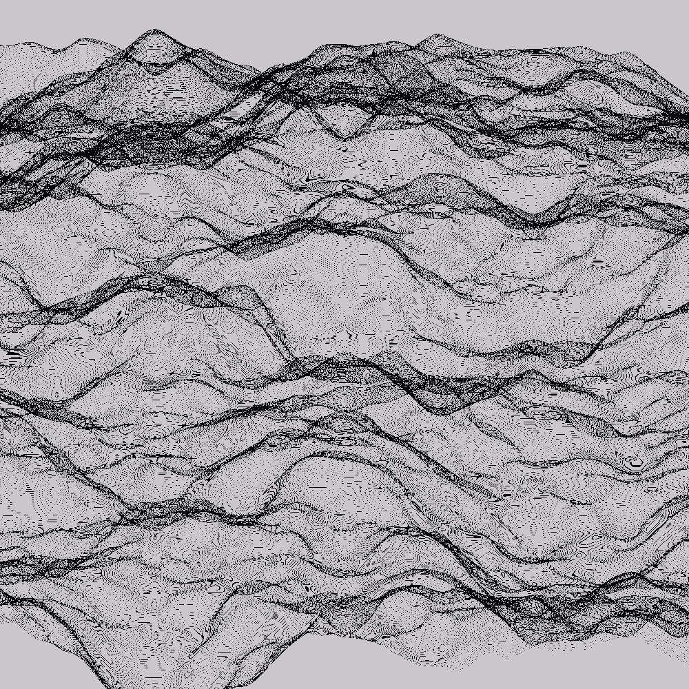 Digital Sheer Fabric #59