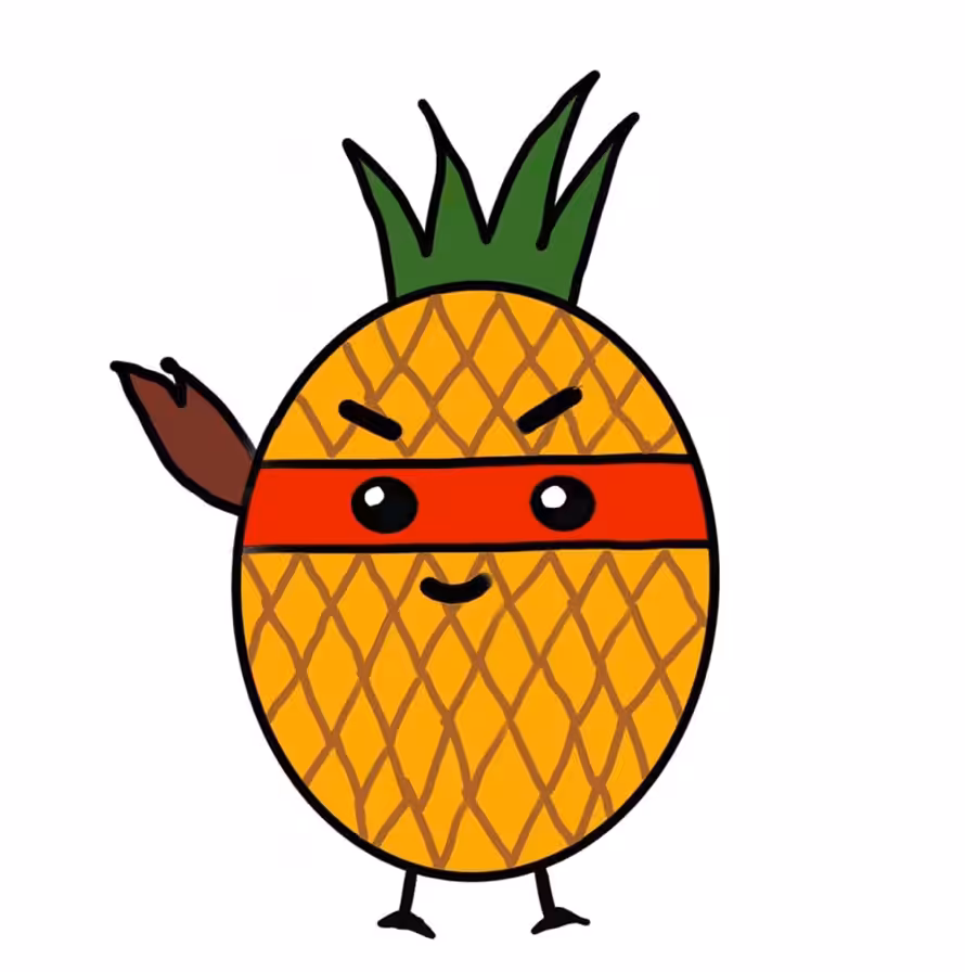 FRUIT RANGERS 02 : Ninja Pineapple