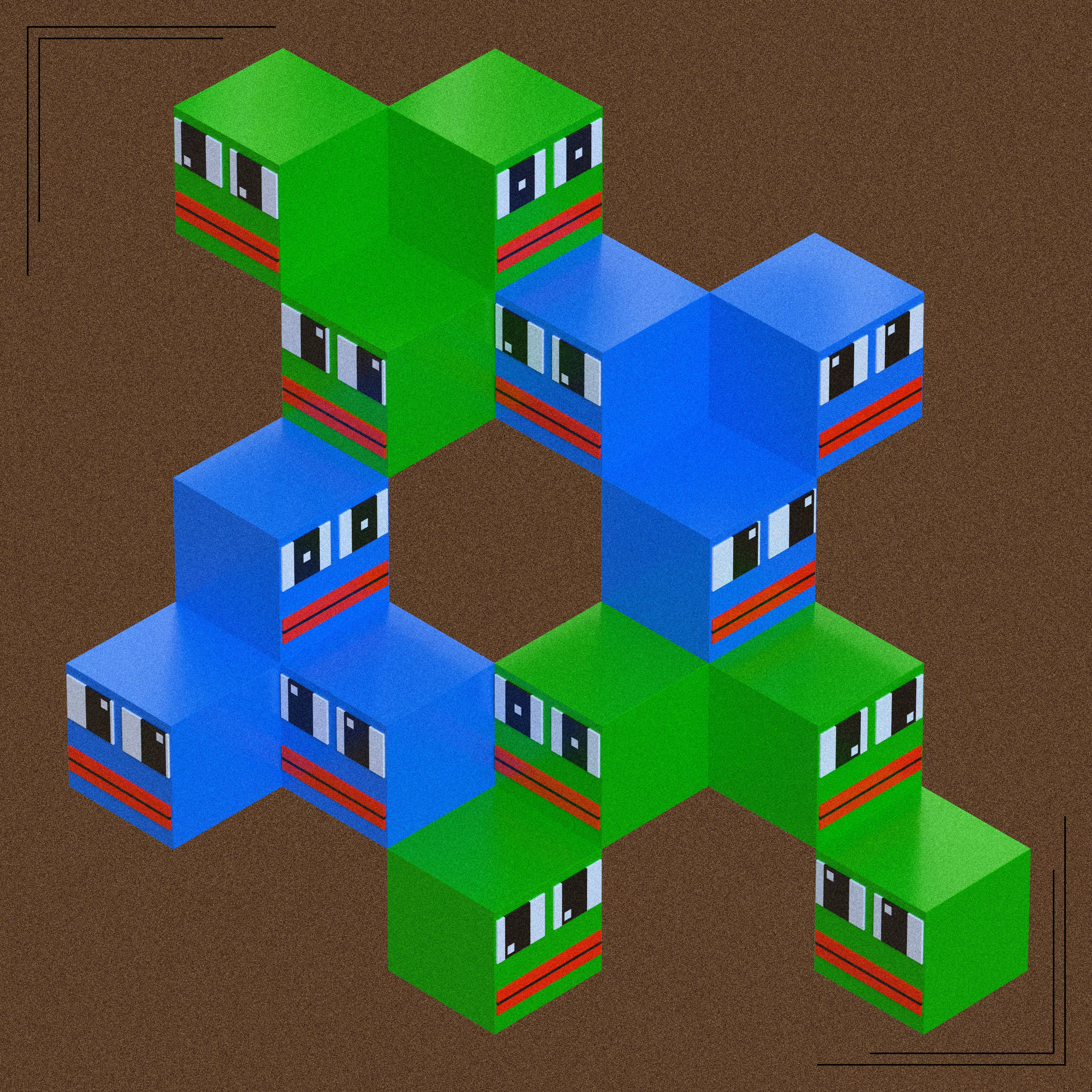 Isometric Pepe #15
