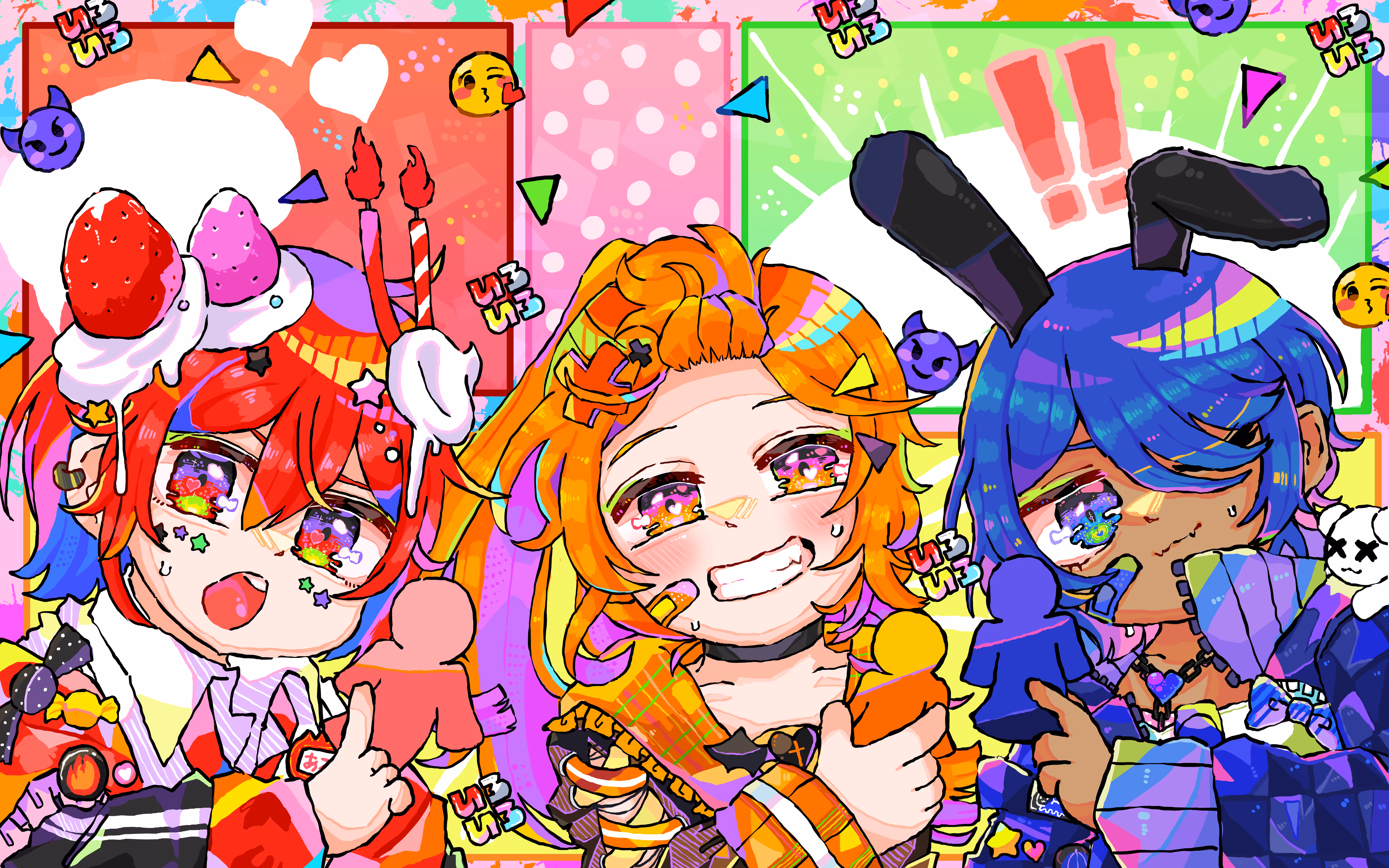 【FANART】SUPER ULTRA HAPPY COLOR!