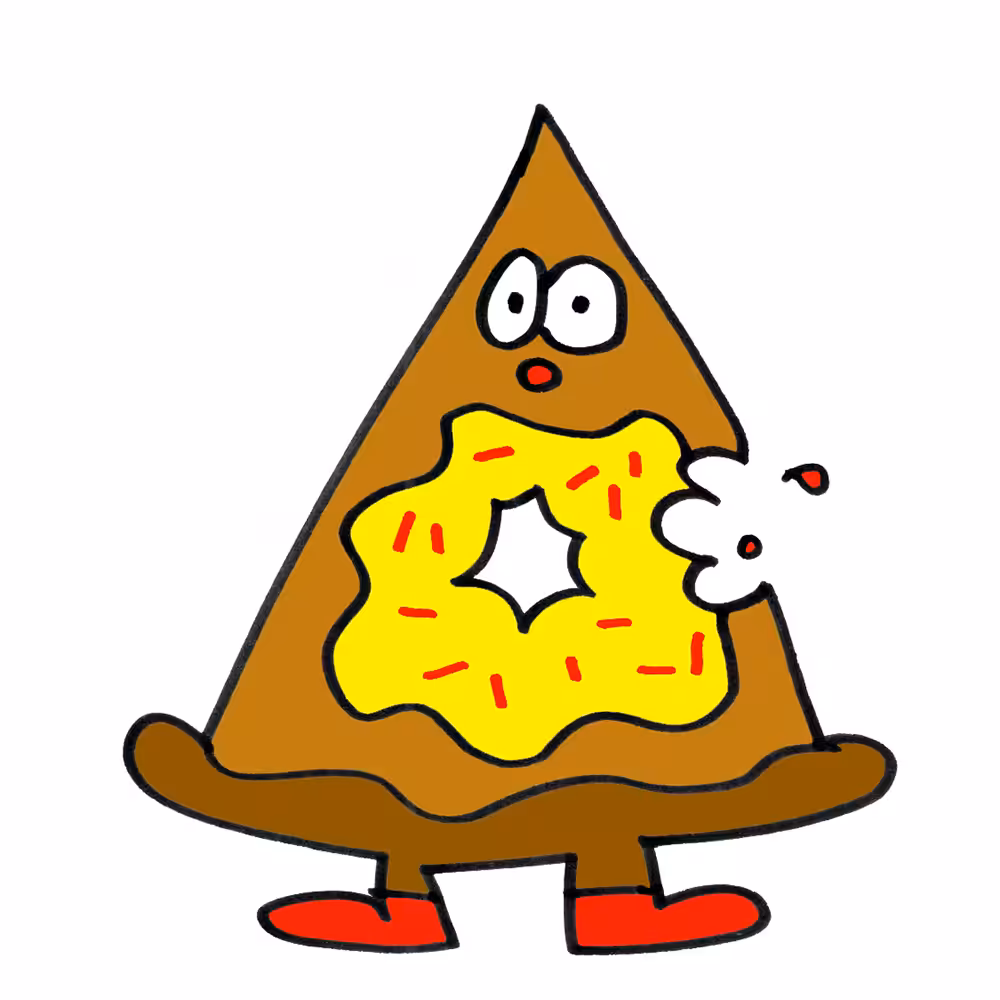 Donut Slice Nibble 1