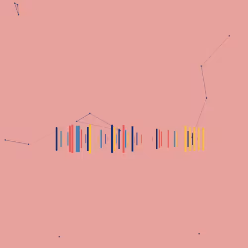 Constellation of particles in Space Sound #12