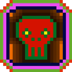 Skulls Pixels Coins #146