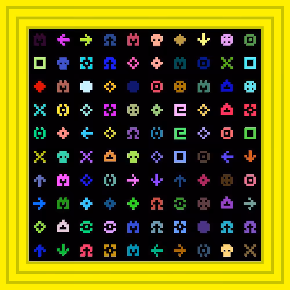Skull :: Procedural Symbols #39/1000