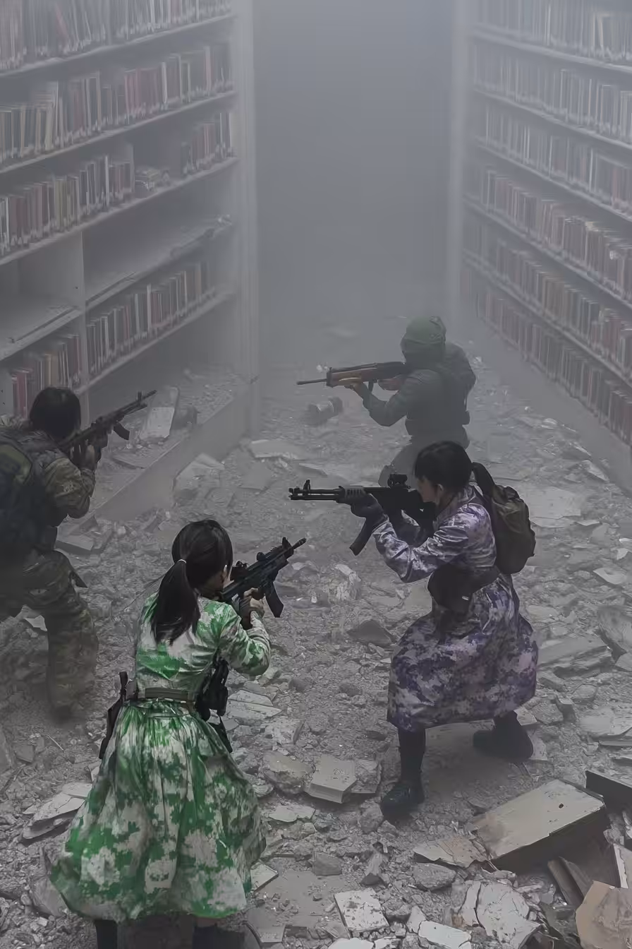 The Library Duel