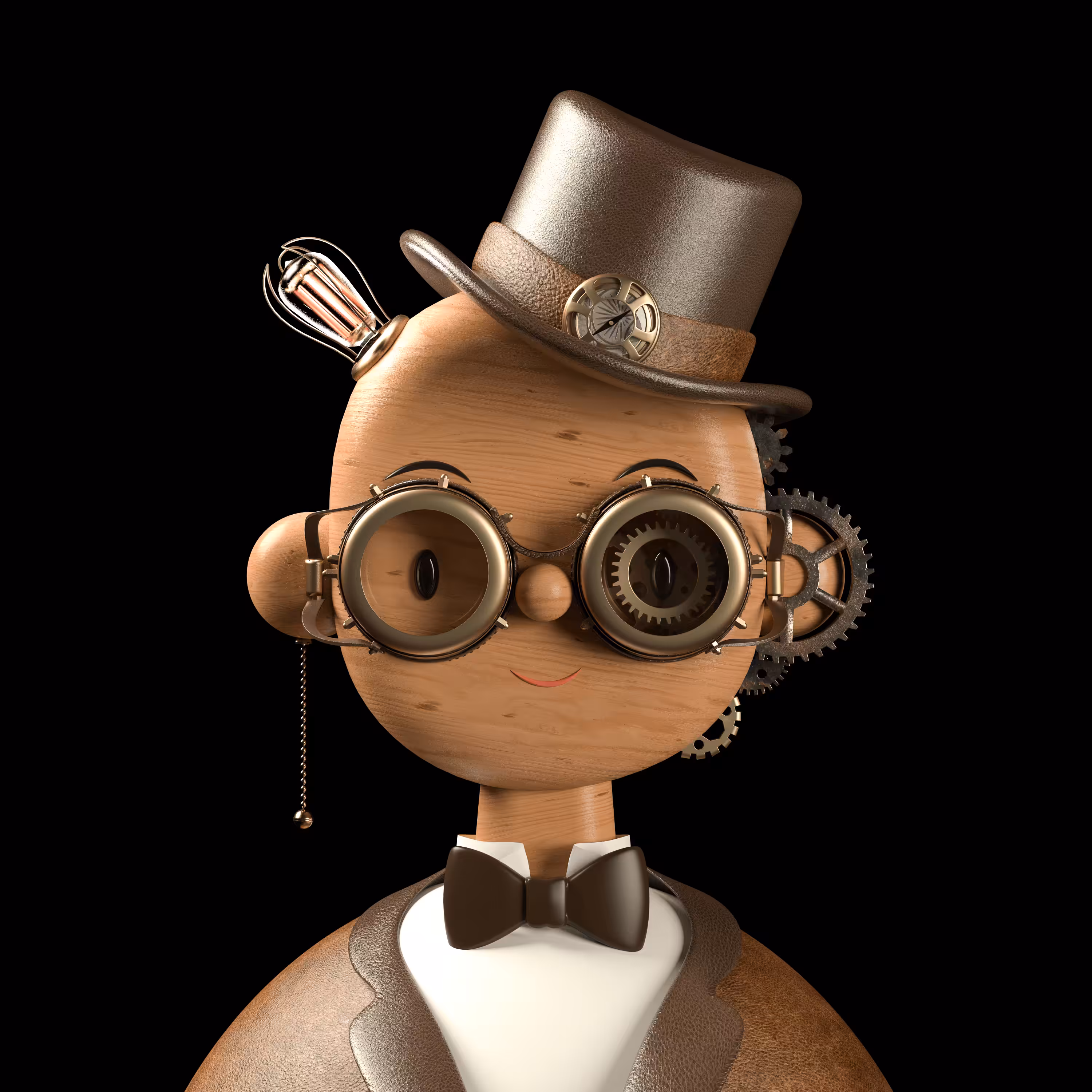 Steampunk Toy Face