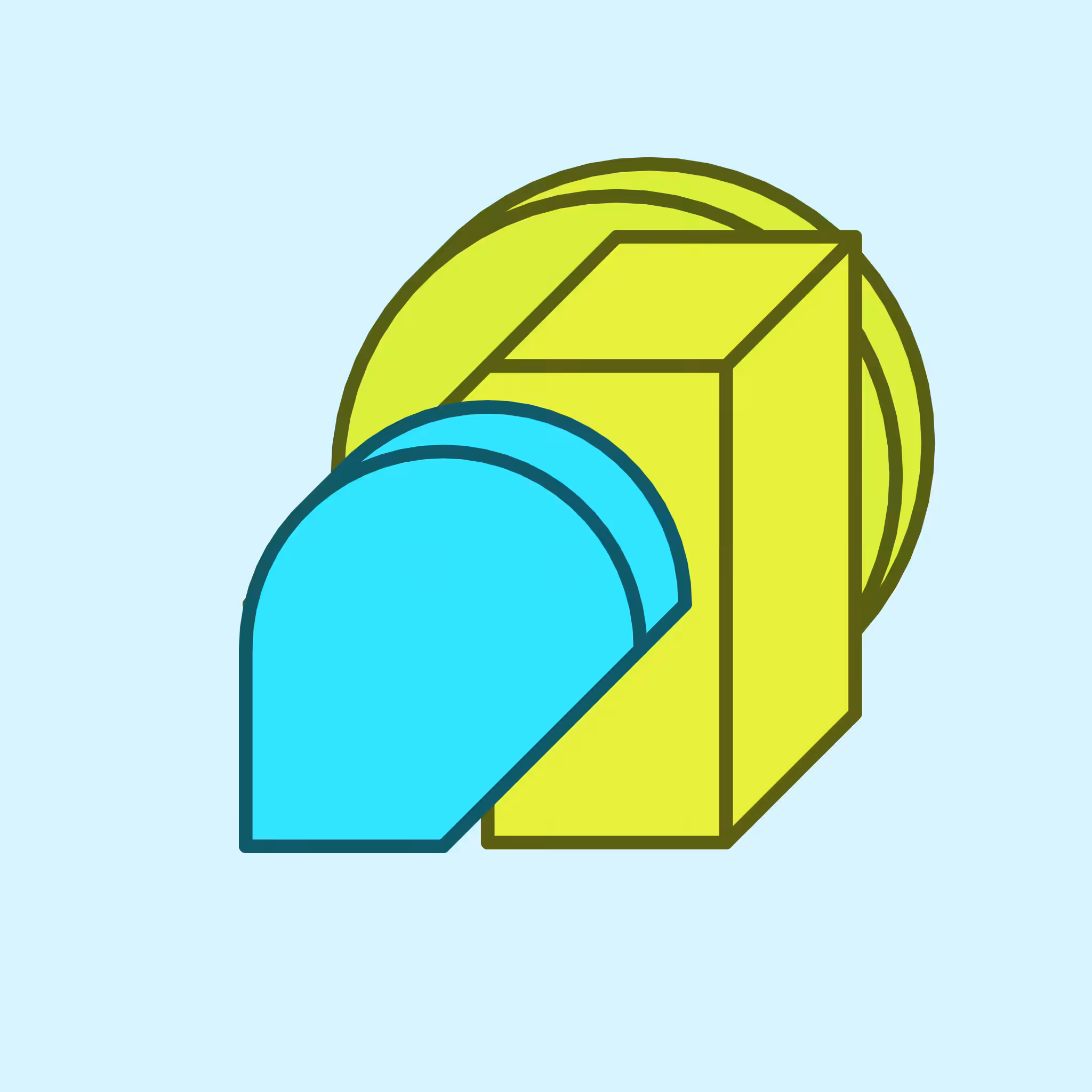 Calm shapes #844
