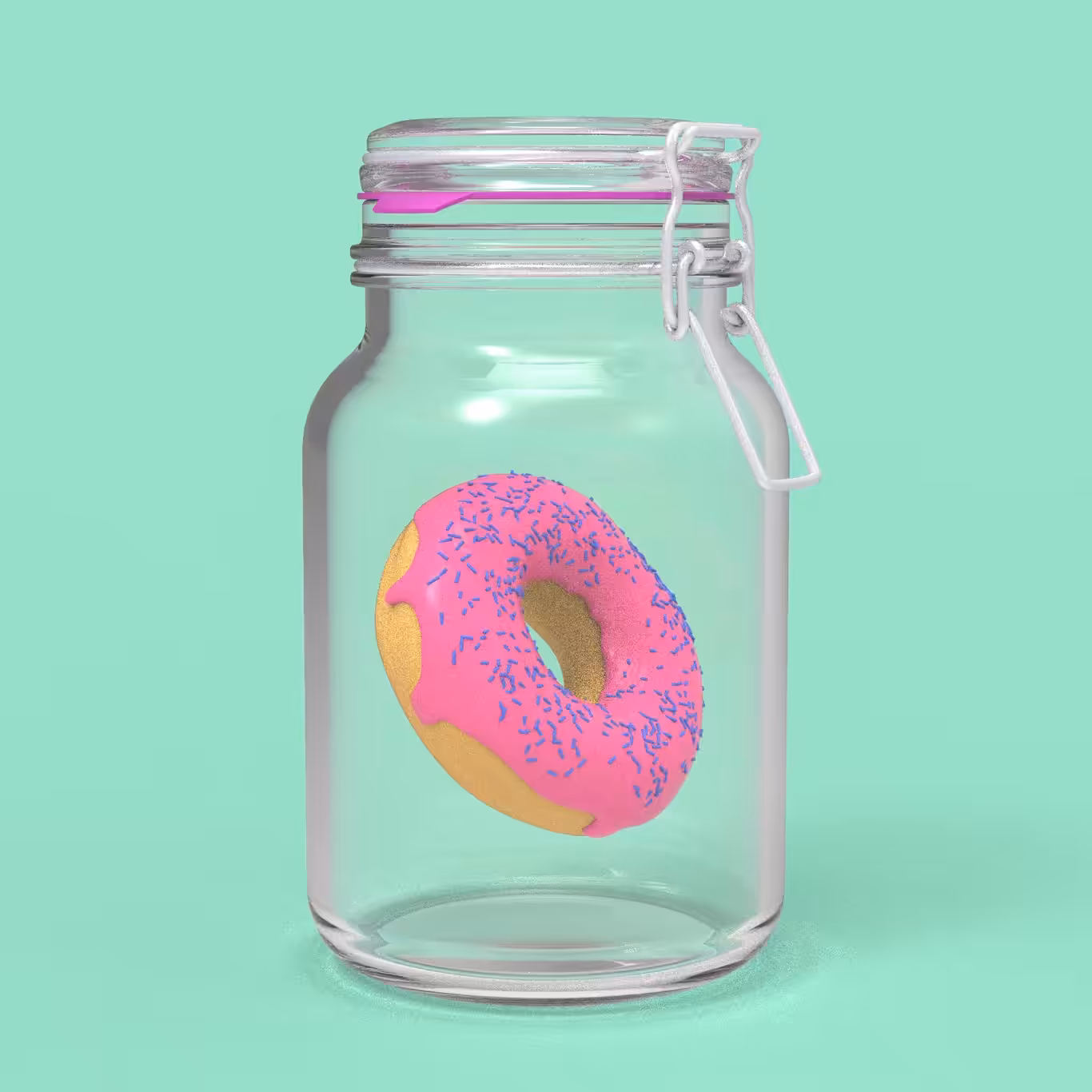DOUGHNUT IN JAR