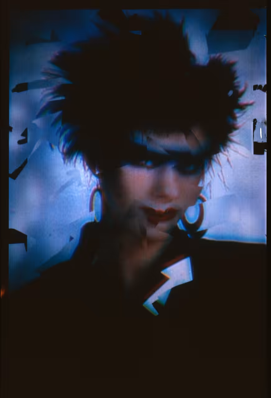 Paintboxed Pioneers: Hair Cut, 1985