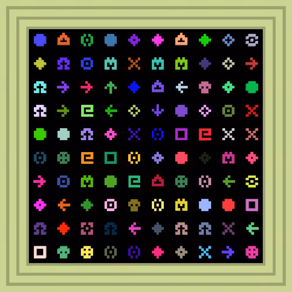 wen lambo? :: Procedural Symbols #222/1000